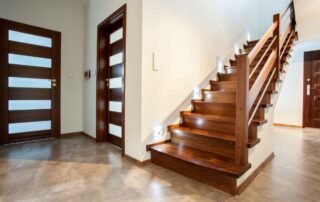 refinishing hardwood stairs